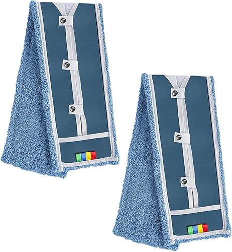 Miniatura 13 de MASTERTOP - Trapeador comercial de 42 pulgadas, trapeador de suelo para polvo resistente con mango largo de 52 pulgadas, grandes trapeadores