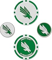 Vista 15 de Team Effort NCAA - Juego de marcadores de bolas unisex para adultos NCAA