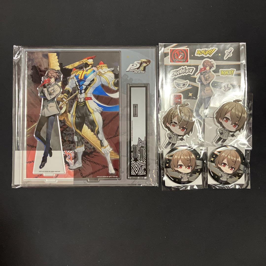 ペルソナ　明智吾郎　セット ペルソナ5 p5r 肩ズン fig. 主人公 明智吾郎 セット - メルカリ