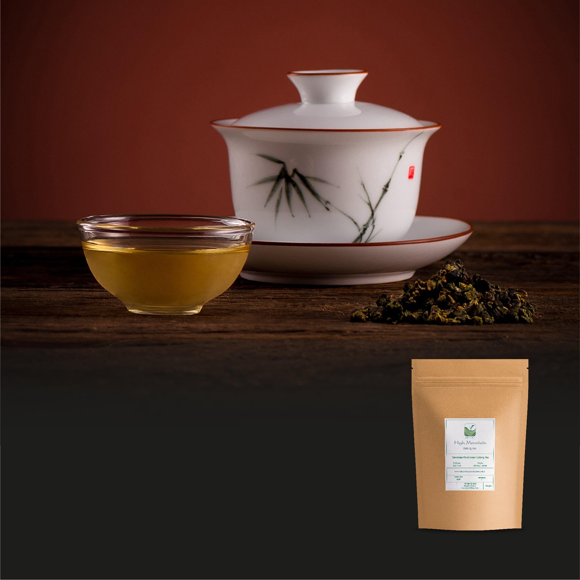 Oolong de Haute Montagne Taïwan - Thé Vert en Feuilles | aux notes florales et crémeuses cultivé en altitude pour une liqueur douce