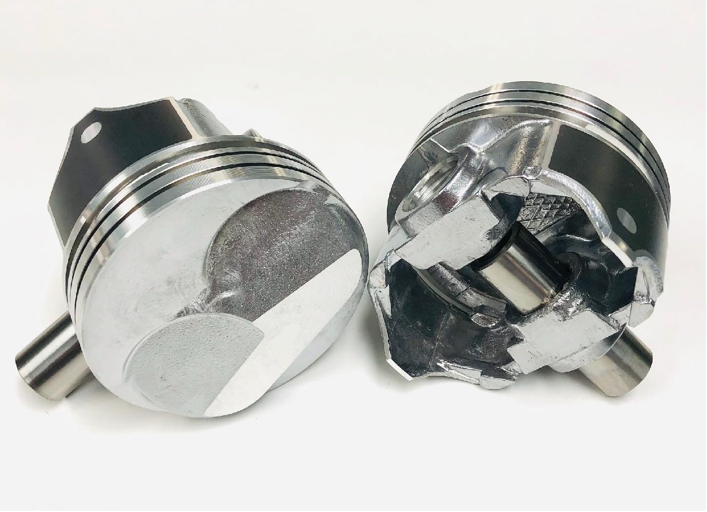 Hypereutectic .230 Dome Pistons+Moly faced Rings compatible with BBC Chevy 7.4 7.4L 454 Marine applications (4.280" Bore @ +.030").