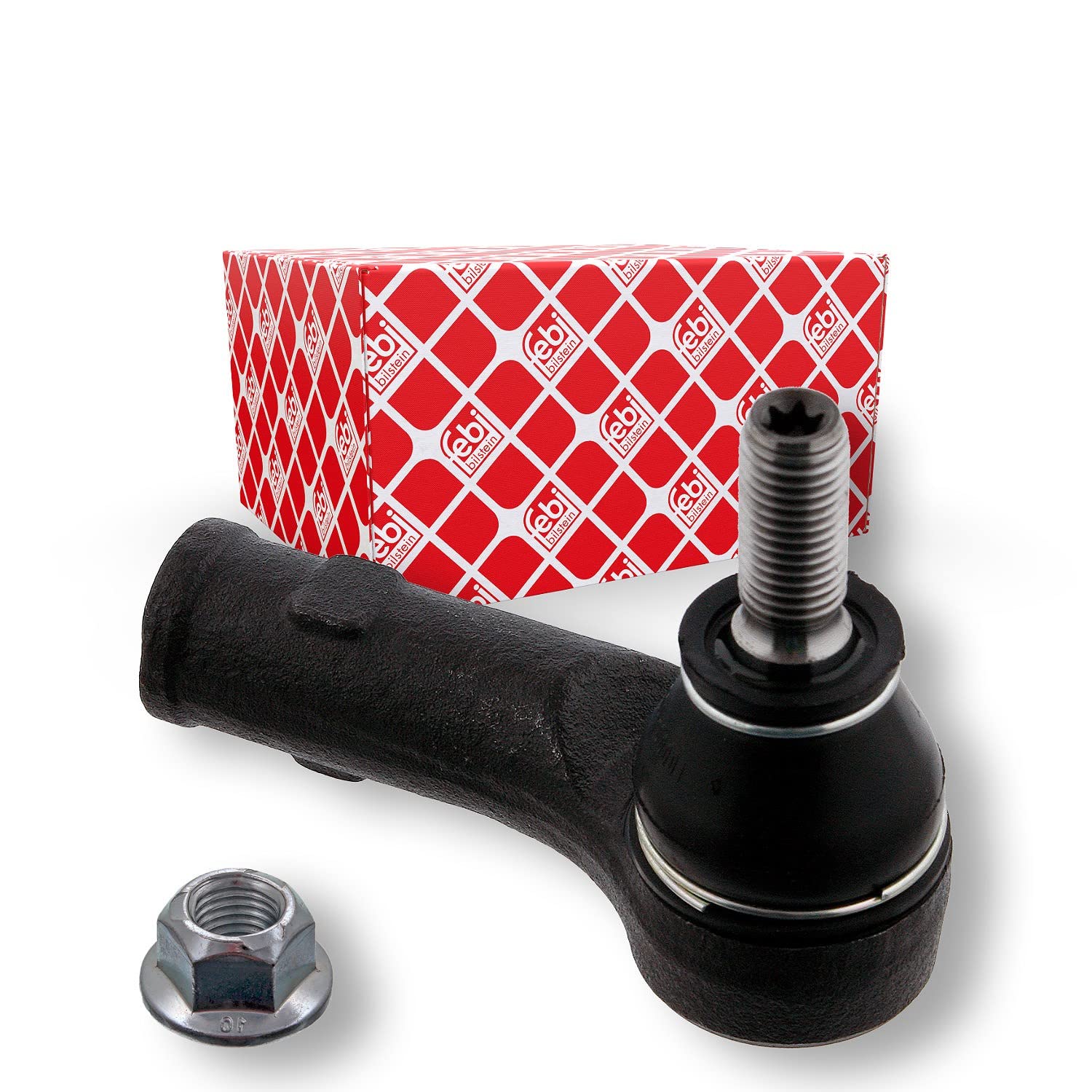febi bilstein 19342 Tie Rod End with nut, pack of one