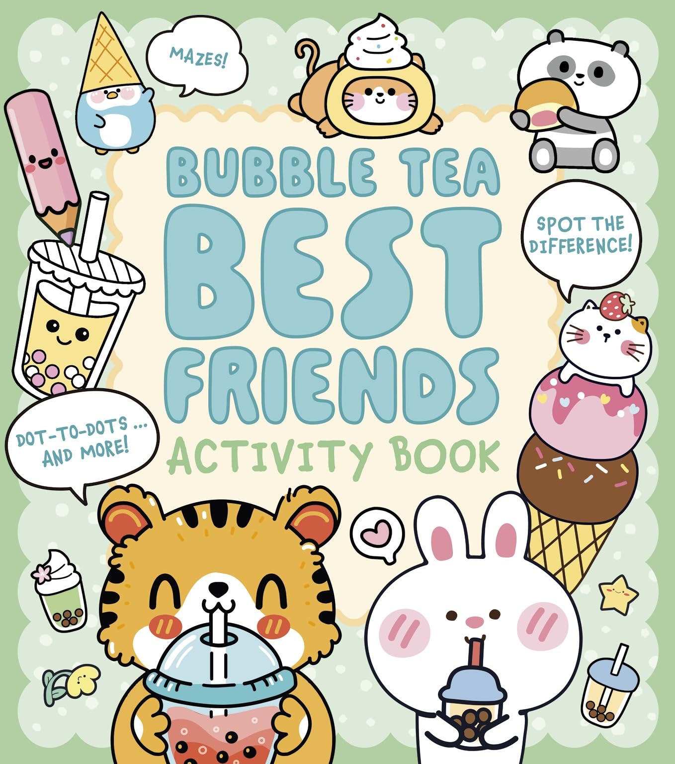 Bubble Tea Best Friends Activity Book by Em Bruce (Paperback Book)
