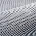 1MX1.6M - Malla sándwich transpirable de tres capas, tela de malla 3D, tela de malla elástica, tela de cama de aire, tela de sofá, materia prima (gris claro)