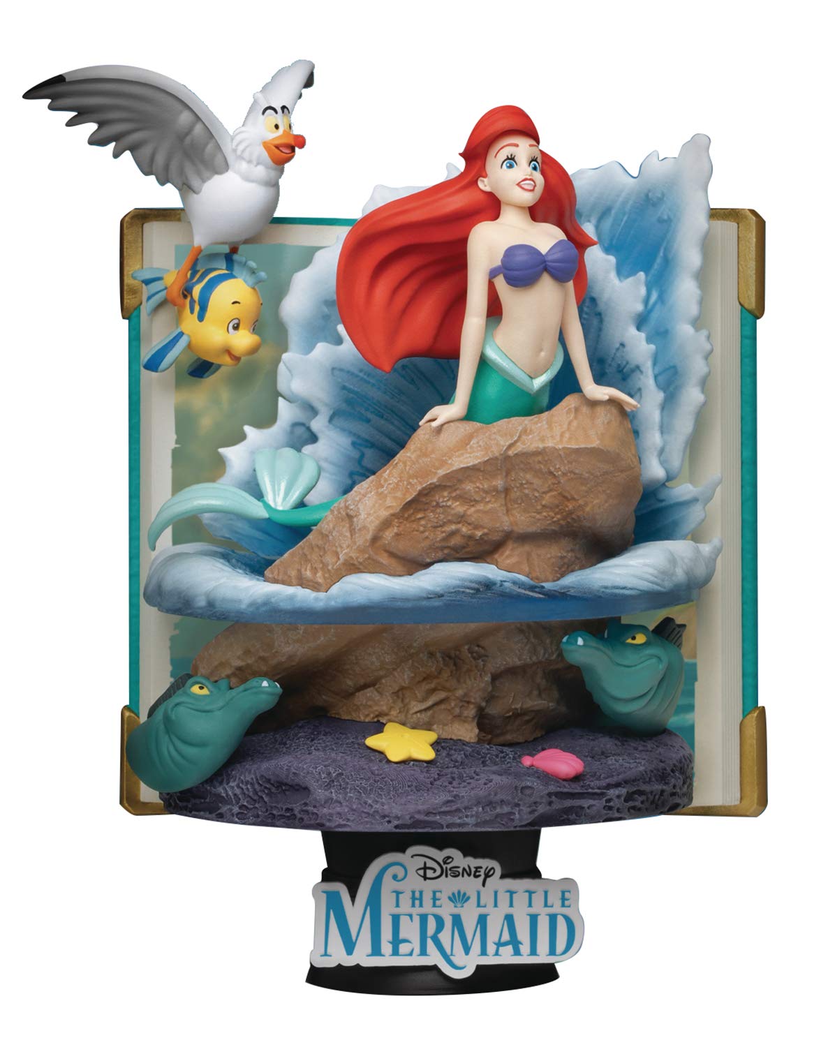 Amazon.com: Beast Kingdom Disney Story Book Series: Ariel DS-079 D