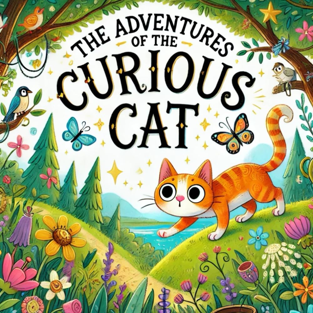 The Adventures of the Curious Cat: A cute book with cats
