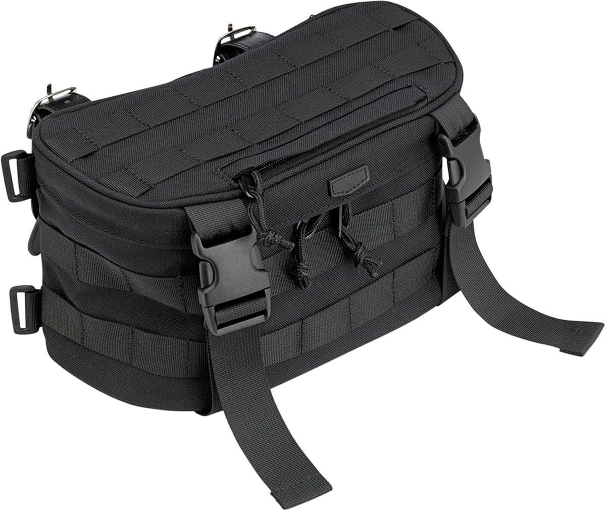 Biltwell Motocicletas textil bolsa para horquilla Motocicleta exfil-7Negro