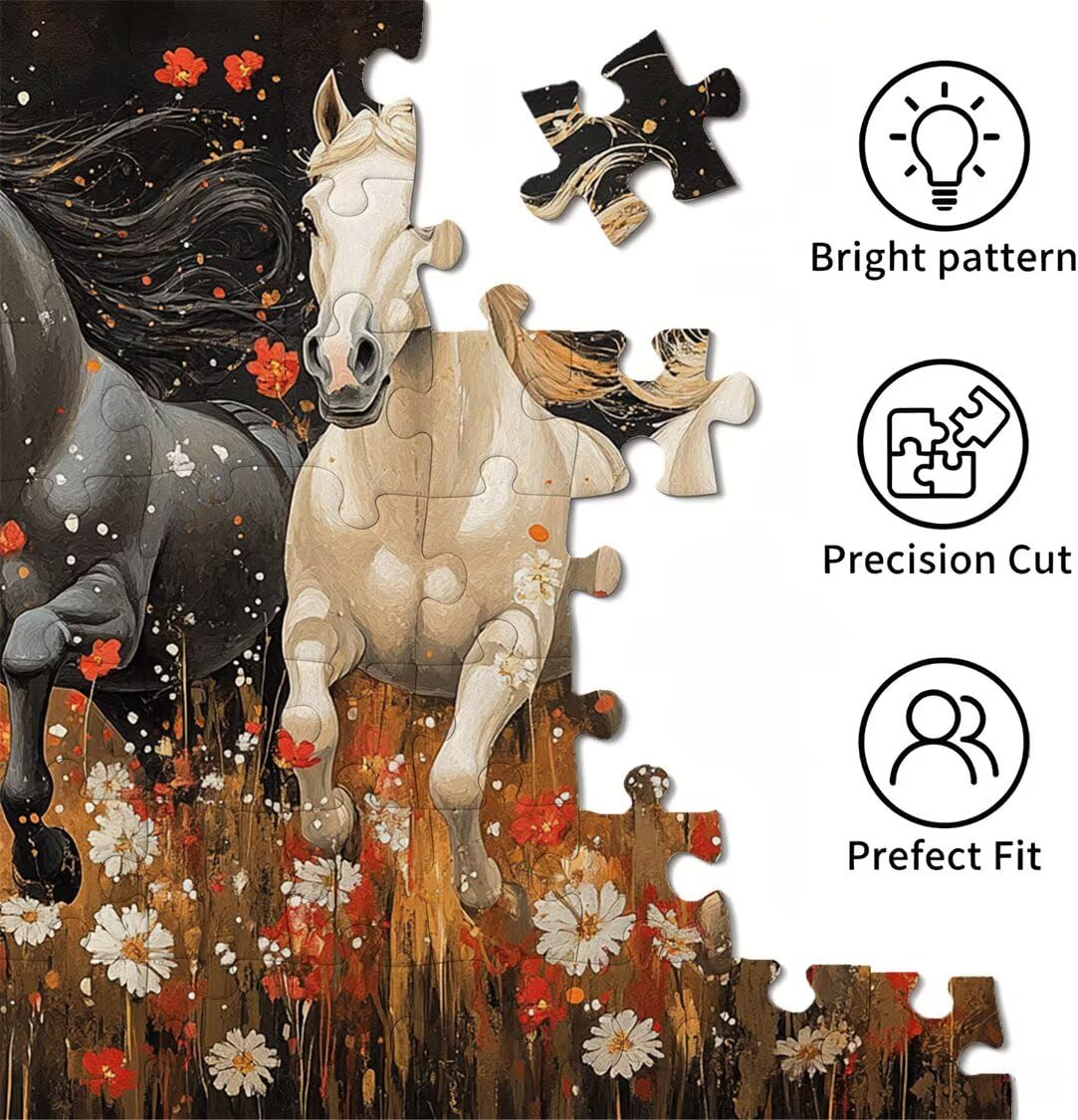 1500 sztuk puzzli dla dorosłych, gry rodzinne, roślina zwierzęca, n-487