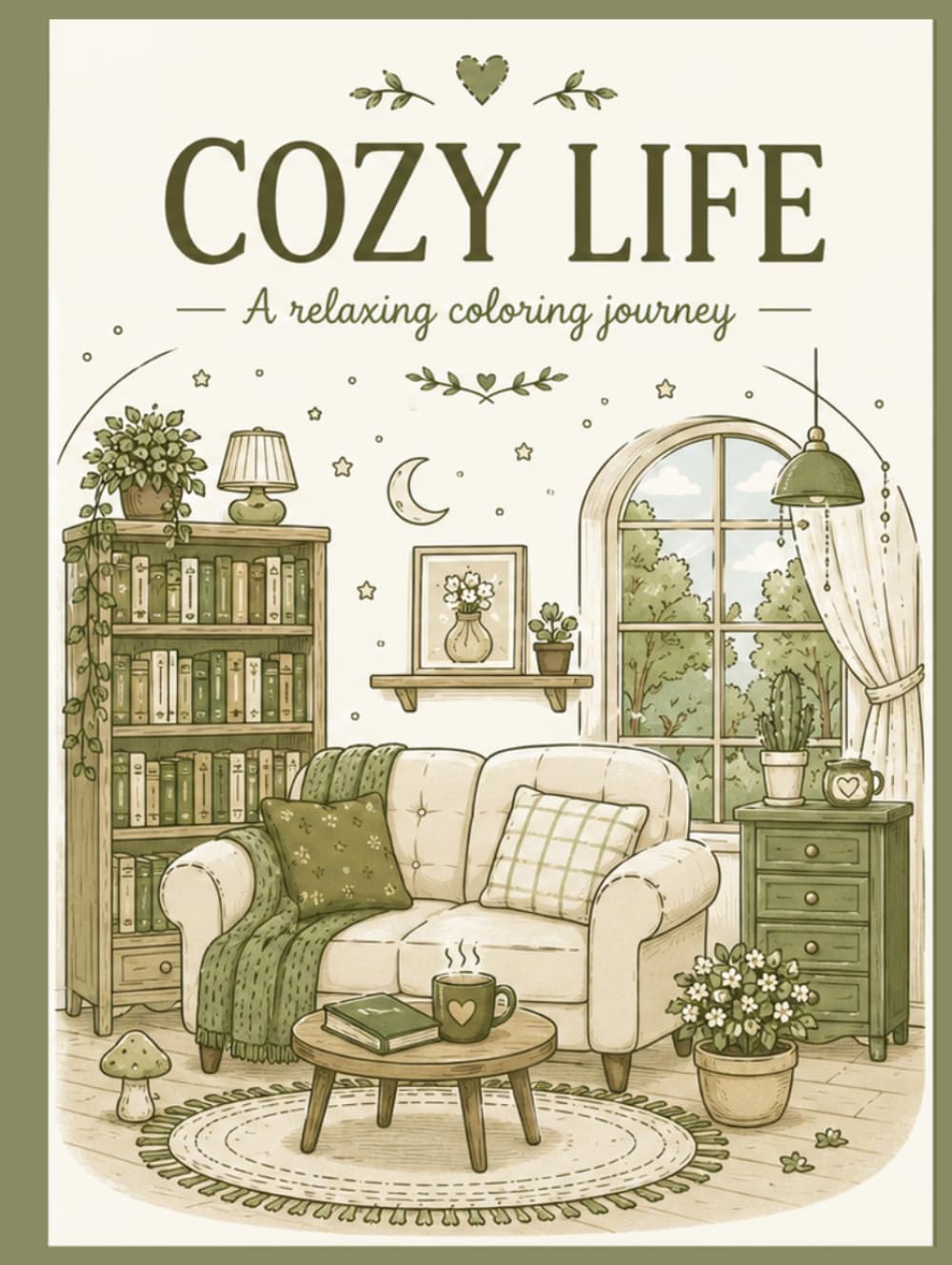 Cozy Life: A relaxing coloring journey