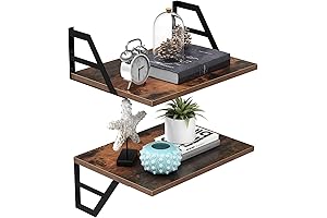 Deep Wall Shelf: Elevate Your Storage with a Rustic Charm