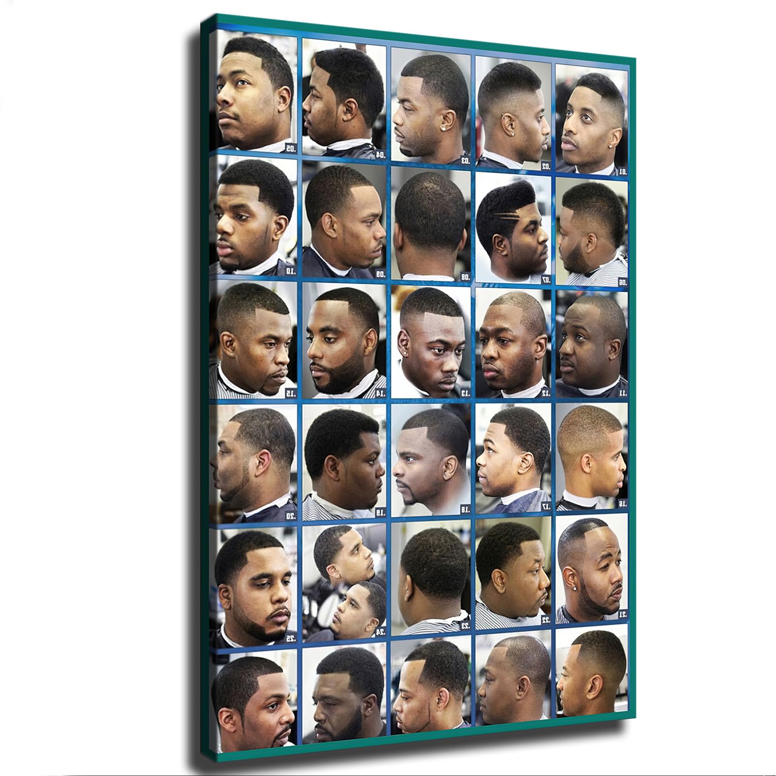 Haircut Styles For Black Men Chart The Best Haircut For Your Face