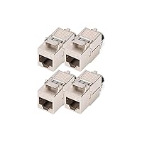 DIGITUS Modulo Keystone Cat 8.1-4 Pezzi - Presa di Rete RJ45 Cat8 schermato