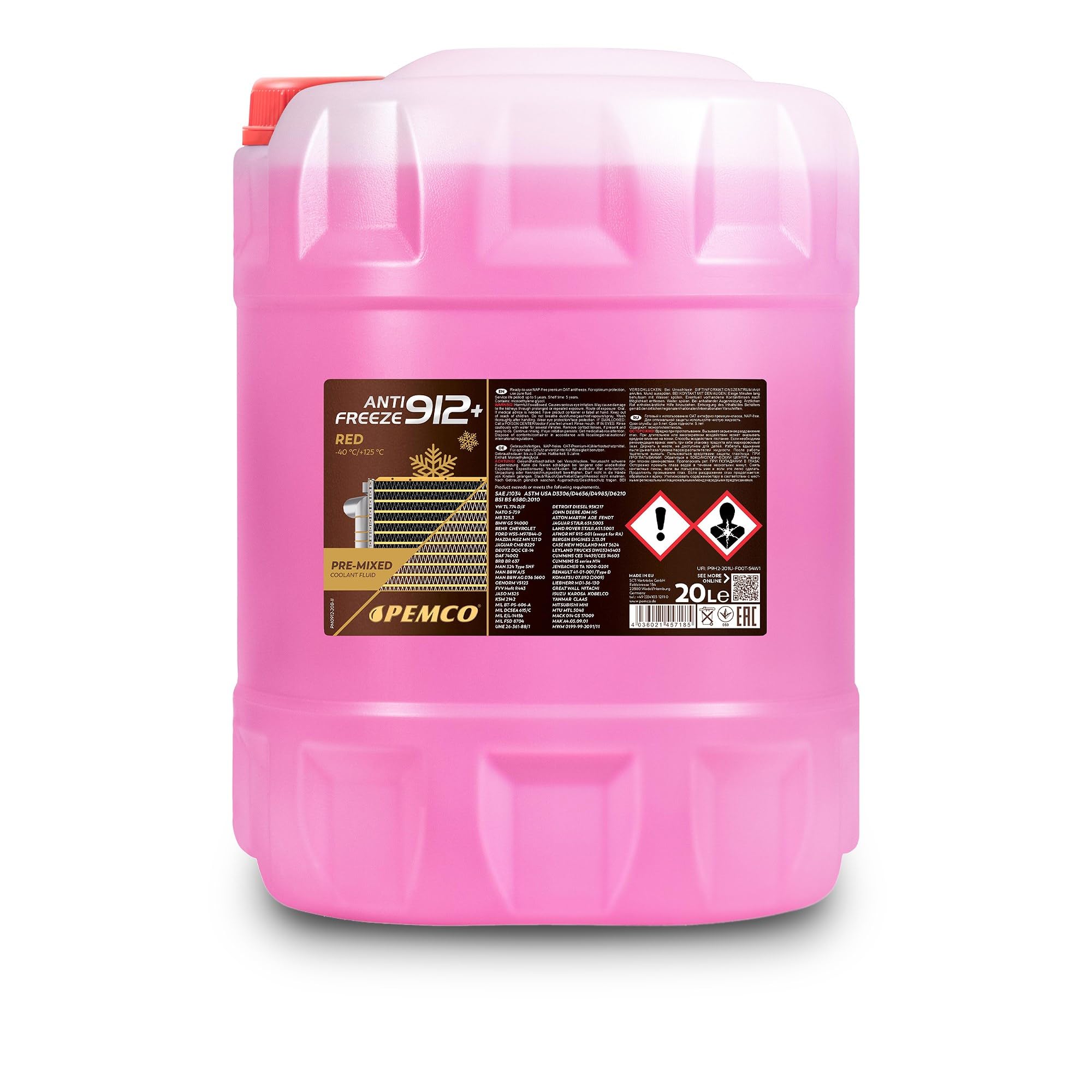 PEMCO Antigelo PM0912-20 20l Tanica