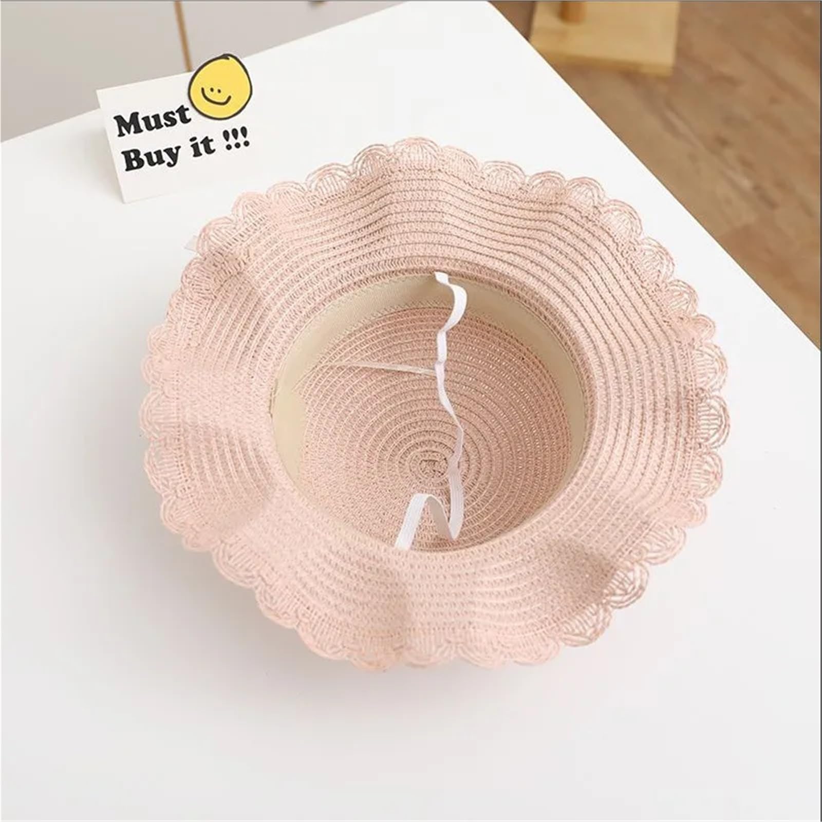 1 pz Cappelli di Paglia Estivi Fiore a Tesa Larga e con Borsa a Tracolla Set Cappelli da Pescatore Protezione Solare da Viaggio da Spiaggia