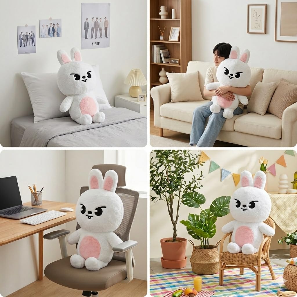 19.7 Inch Large Plush, SKZOO SKZ Plush Big Size Doll Soft Stuffed Animal for Fans Collection & Home Decor-Leebit — view 2