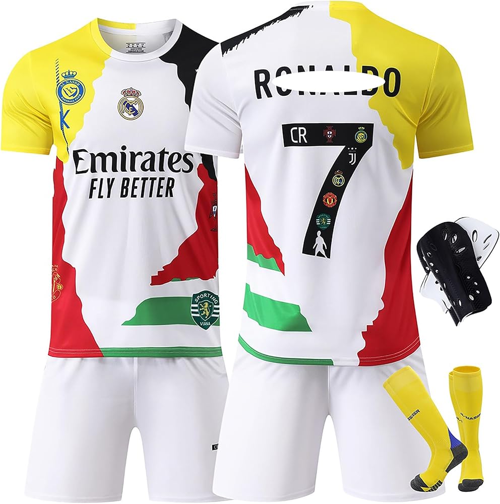 クリスティアーノロナウド　レアル　サッカーシャツ　ゲームシャツ　ユニフォーム Amazon.co.jp: [HOUJOPHY] クリスティアーノ・ロナウド