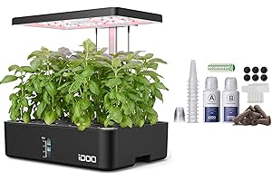 iDOO Hydroponics Growing System Kit, A Gift of Green Thumb
