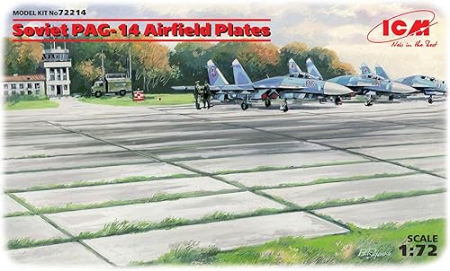 Miniatura 2 de ICM Models Soviet PAG-14 Kit de construcción de placas de aeródromo, escala 172