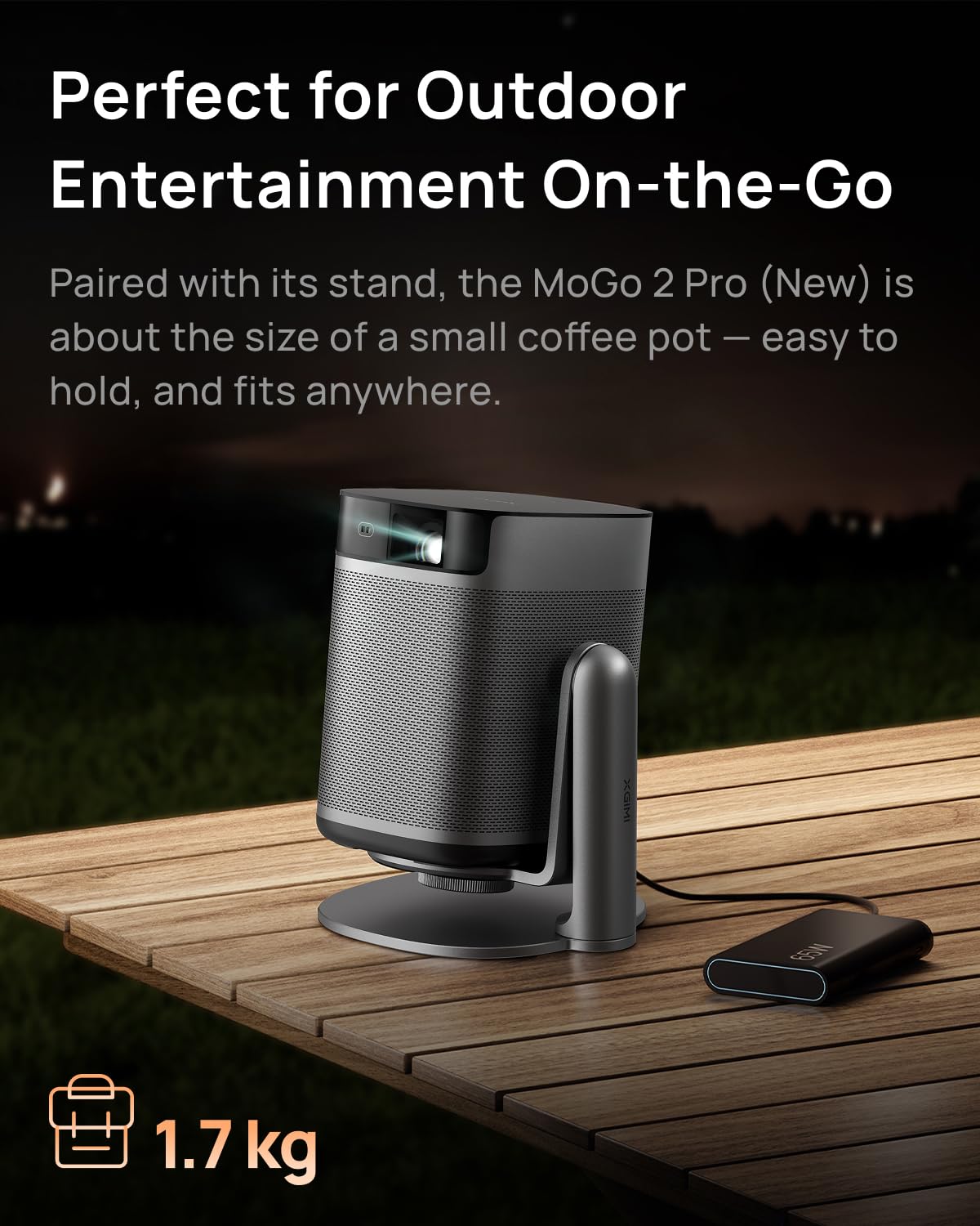Amazon.com: XGIMI MoGo 2 Pro (New) 1080P Portable Projector with