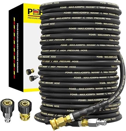 POHIR Power Washer Hose 100FT POHIR Power Washer Hose 100FT