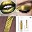 evpct Yellow Green Duochrome Chameleon Liquid Eyeshadow, Multichrome Metallic Glitter Liquid Eye Shadow Makeup for Women, Waterproof Multi Color Shifting High Pigment Holographic Iridescent Eyeshadow