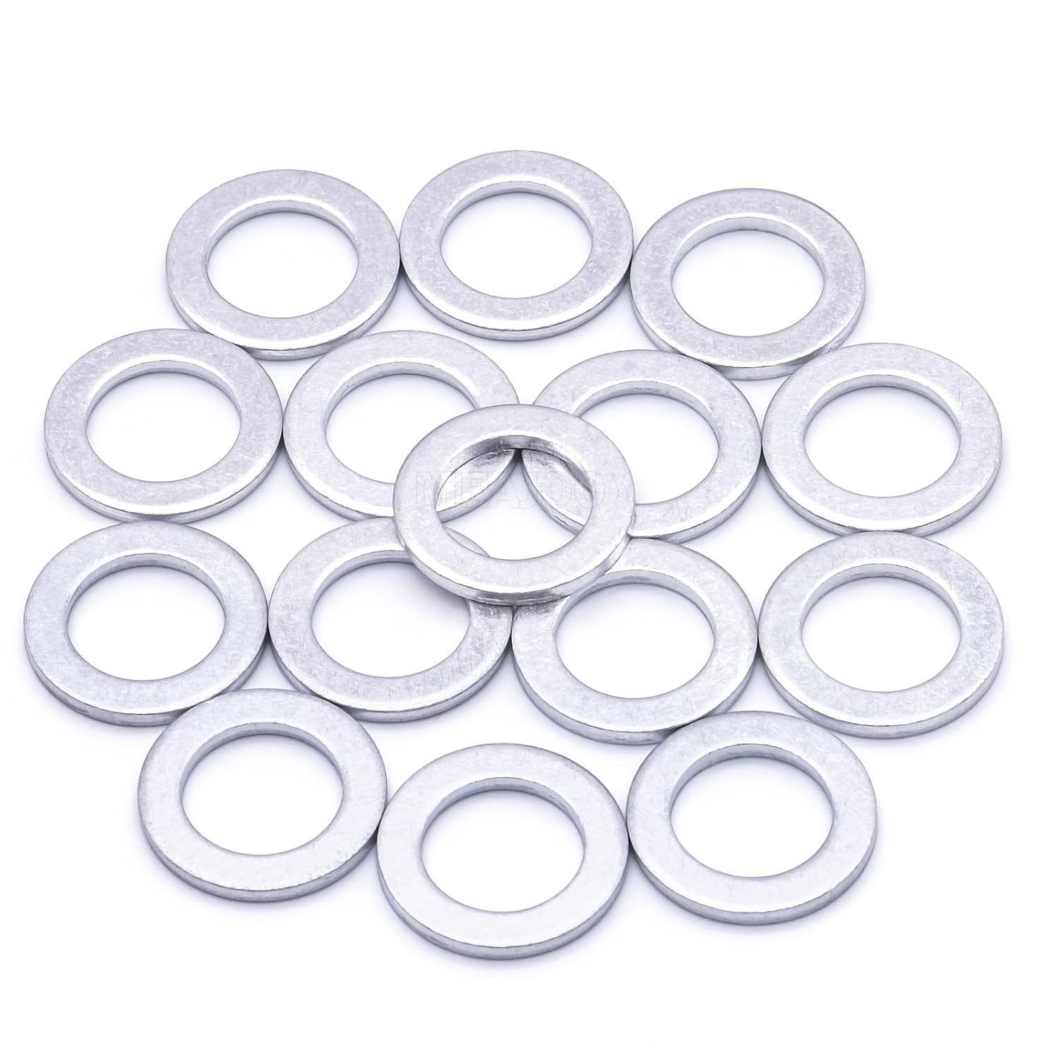 MEAJOO 15PCS Oil Crush Washers/Drain Plug Crush Washer