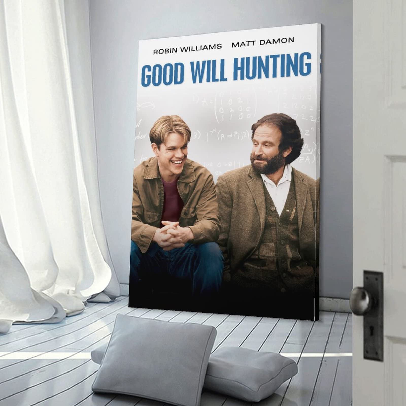 Affiche Du Film Good Will Hunting - Impression Sur Toile 30x45 Cm, Décoration Murale Chambre Salon