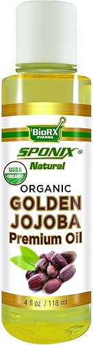 Miniatura 1 de El mejor aceite de jojoba  Aceite de jojoba 100% puro para el cuidado de la piel y el cuidado del cabello  Orgánico USDA de grado premium  4 onzas