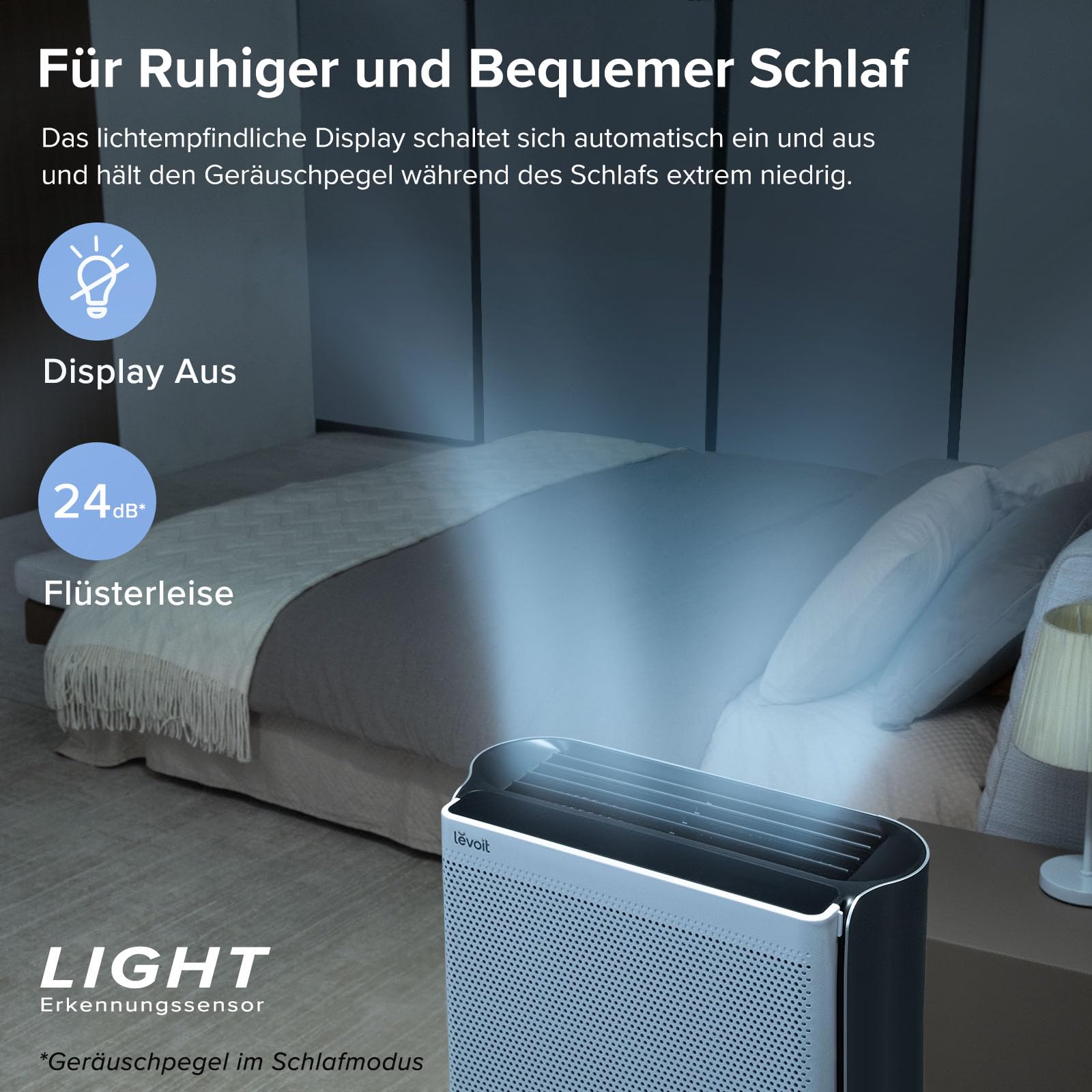 Levoit Luftreiniger Allergiker für große Räume mit waschbarem Vorfilter – Bild 7