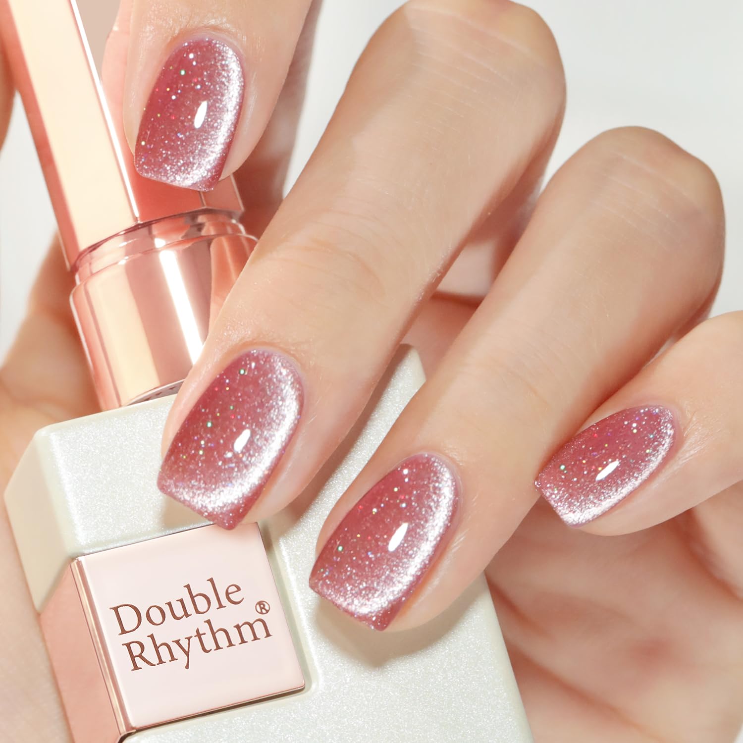 Amazon.com : Double Rhythm 15ML Ice Glass Cat Eye Gel Polish with
