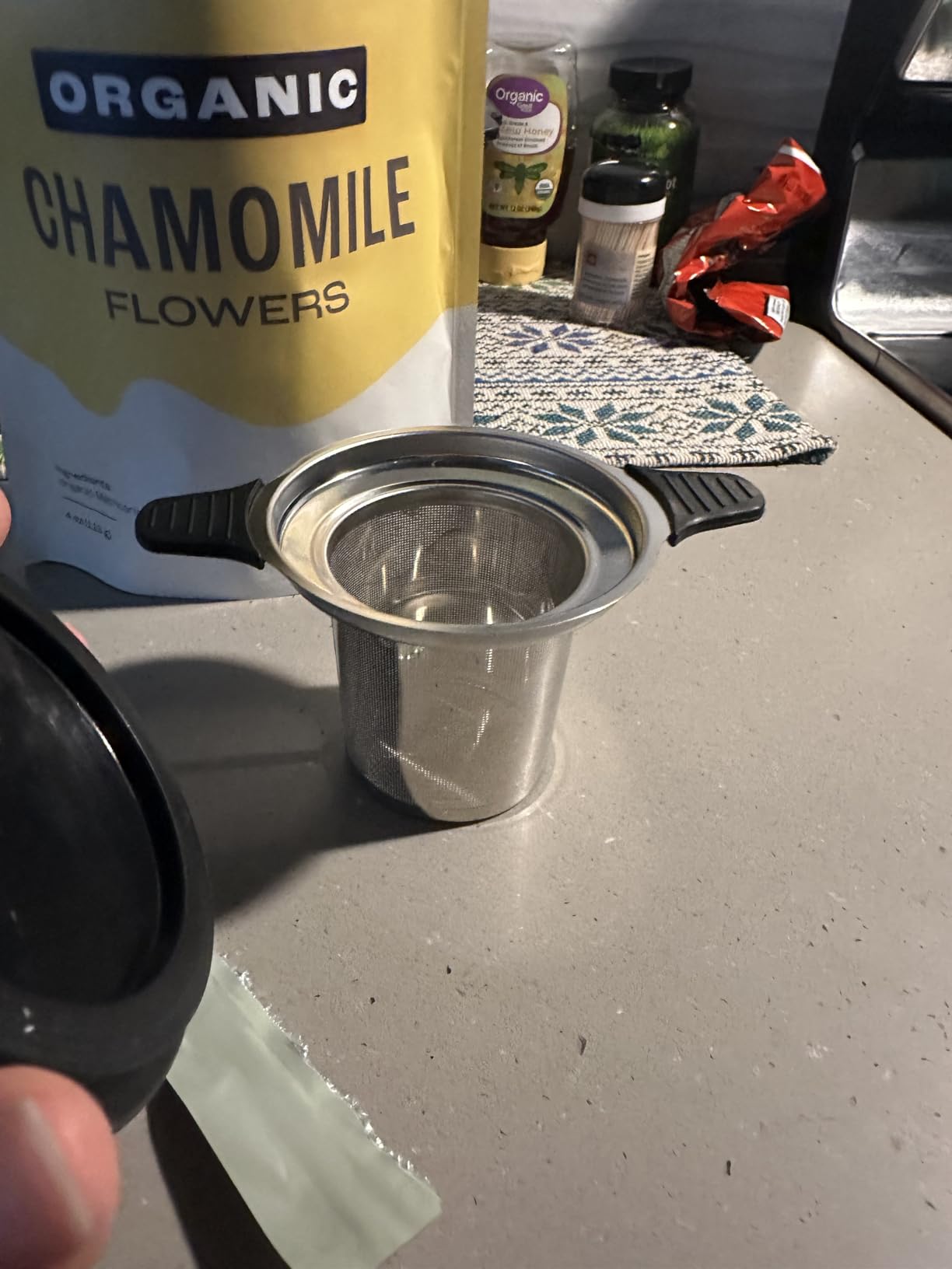 Reinmoson 1 Pack Tea Strainers for Loose Tea Single Cup