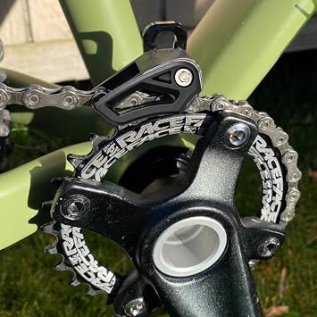 Chain Stabilizers,Mountain Bike Chain Guide Chain Stabilizer Aluminum Alloy Bike Chain Protector Low Direct Mounts Chain Guard Enduring