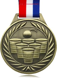 YUJUE Beer Pong Medal,Beer Pong Game Prizes, Perfect for Family Gatherings, Birthdays, Concerts, Weddings, Barbecues, Beach Vacations and More