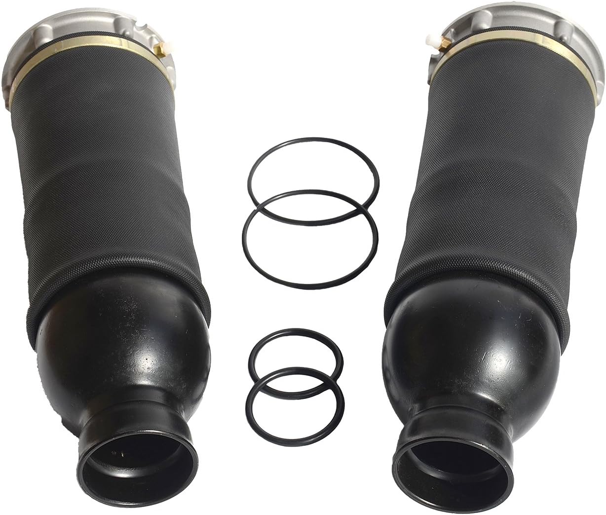 Pair Front Air Suspension Springs 4Z7616051B Compatible For Audi Allroad Quattro A6 C5 4B 1999-2006 4Z7616051D