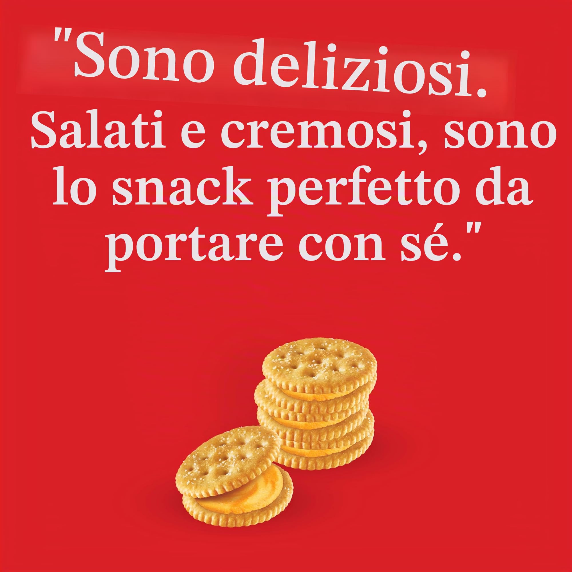 RITZ Cracker per panini al formaggio, snack per il pranzo, 20 confezioni