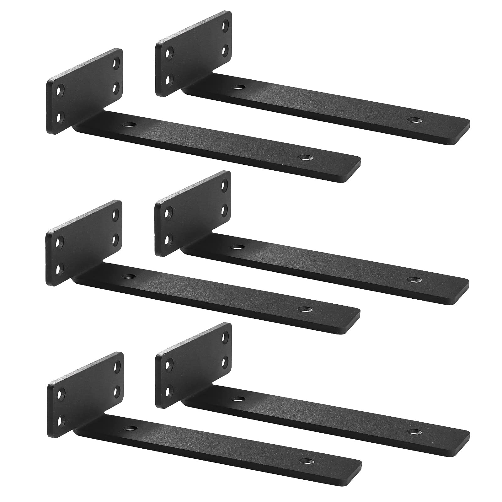 Buy WEKIS Floating Shelf Bracket 8 Inch, Hidden Invisible L Shelves