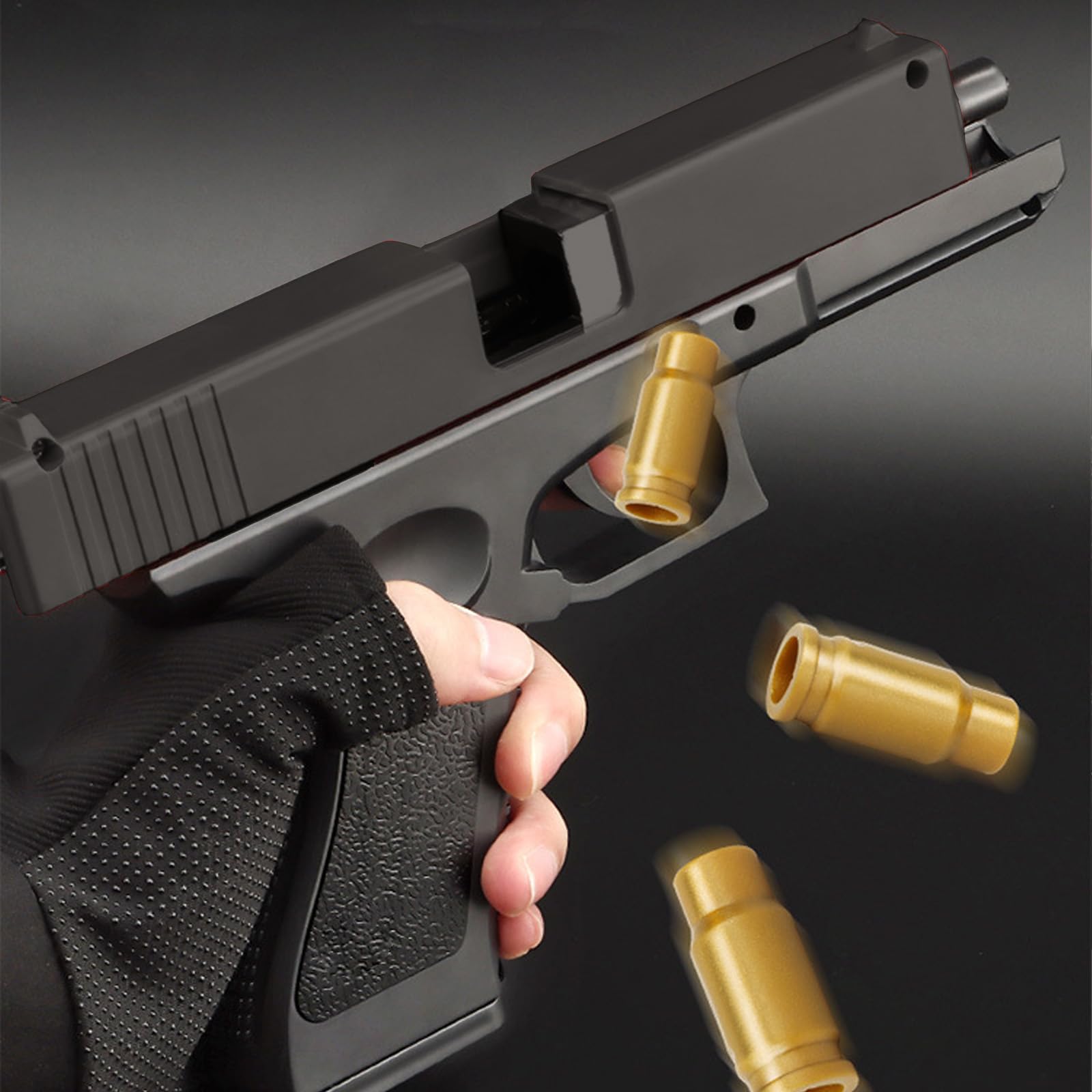 Pistolet Jouet avec Balles Souples,EVA Mousse Jouet Blaster,Pistolet à Balle Molle,Blasters en Mousse,l'entraînement en Sécurité ou au Jeu,pour 14 +