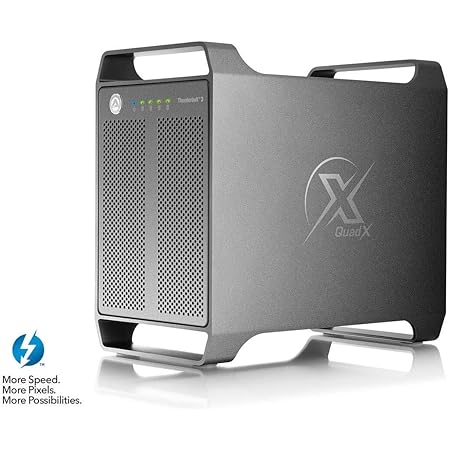 Thunder3 Quad X - Enclosure Only (MacOS and Windows Certified)