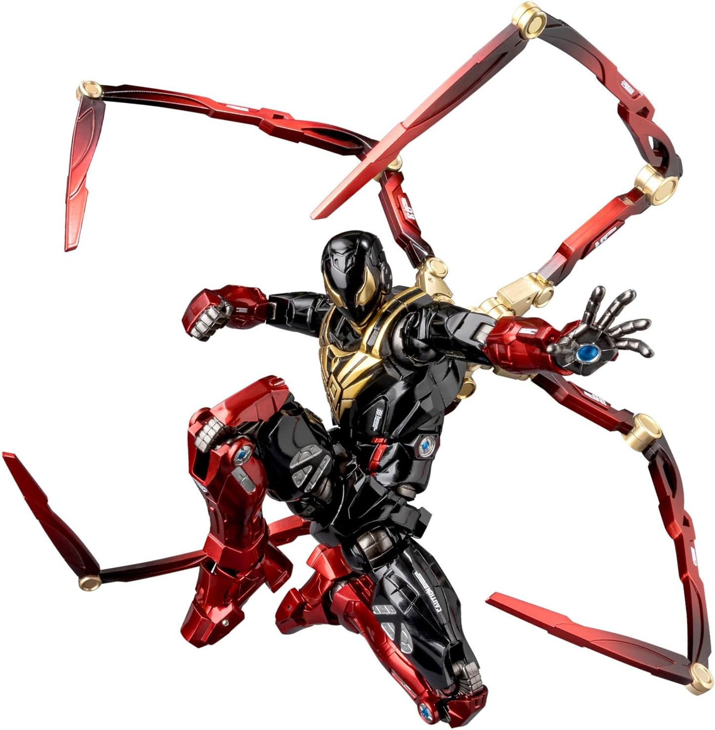 Fighting Armor Iron Spider, Approx. 6.5 inches (165 mm), Die-Cast & PVC & ABS Pre-painted Action Figure