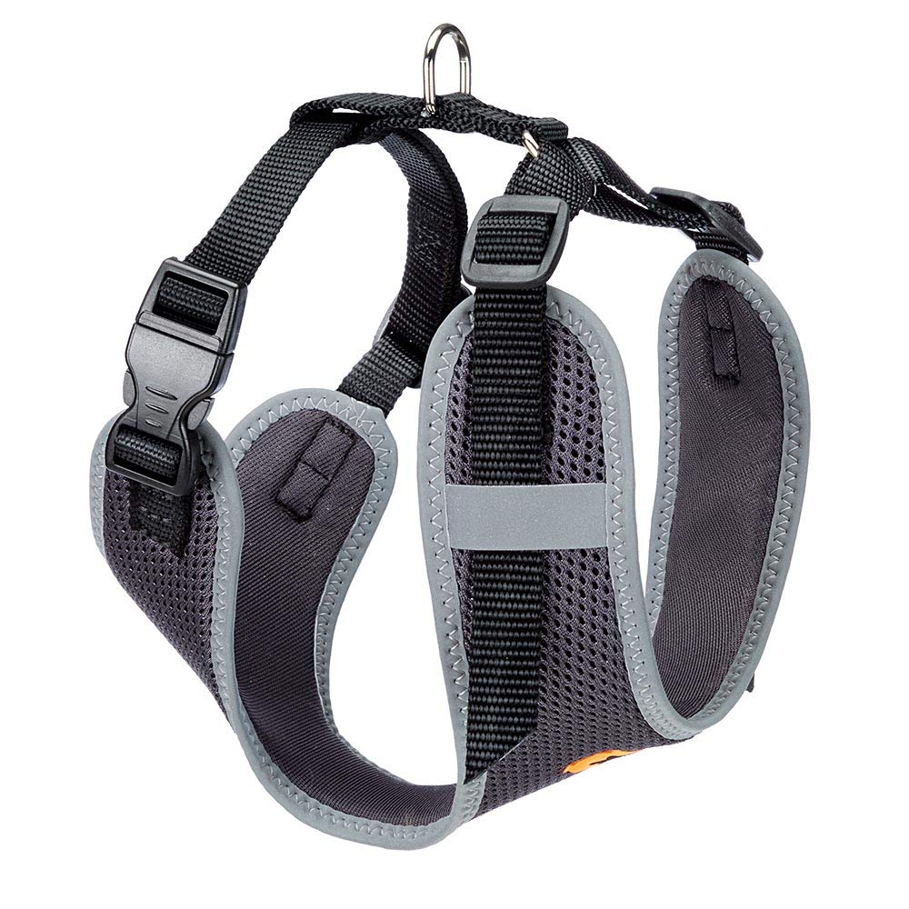 Ferplast Small Dog Harness NIKITA S, Breathable Dog Harness, Padded and Adjustable, Easy to Wear, Reflective Edges