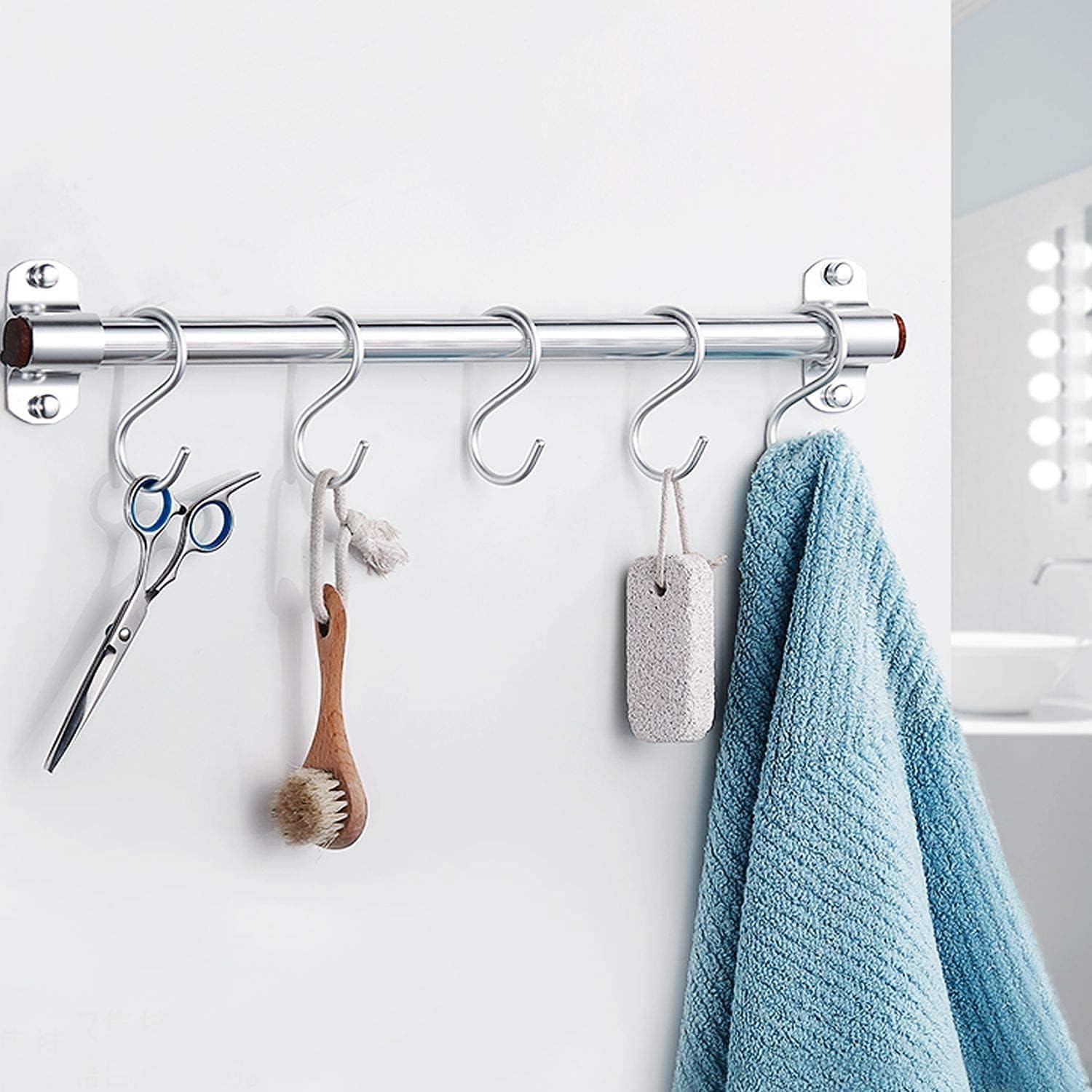 Organizeemee S Hooks - 12 Pack Stainless Steel -6
