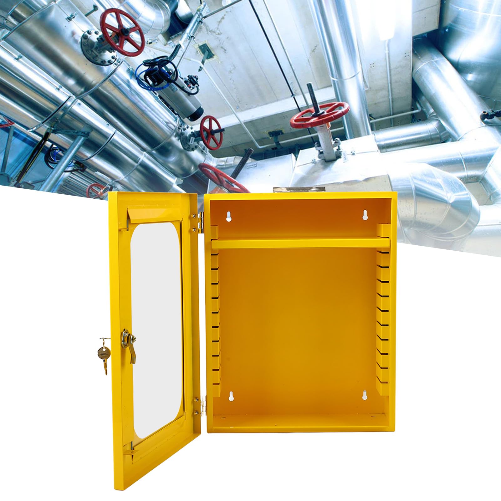 Panduit Corporation PSL-1059 Vertical and Parallel Ball Valve Lockout, Red