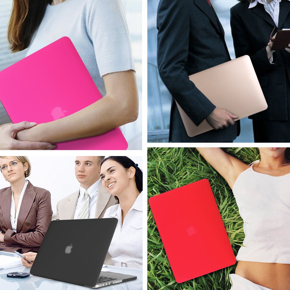 FINTIE Etui na MacBook Retina 12 - wąska twarda powłoka z zatrzaskiem do nowego MacBooka 12" z wyświetlaczem Retina A1534 (wydanie z 2015), krystalicznie czyste