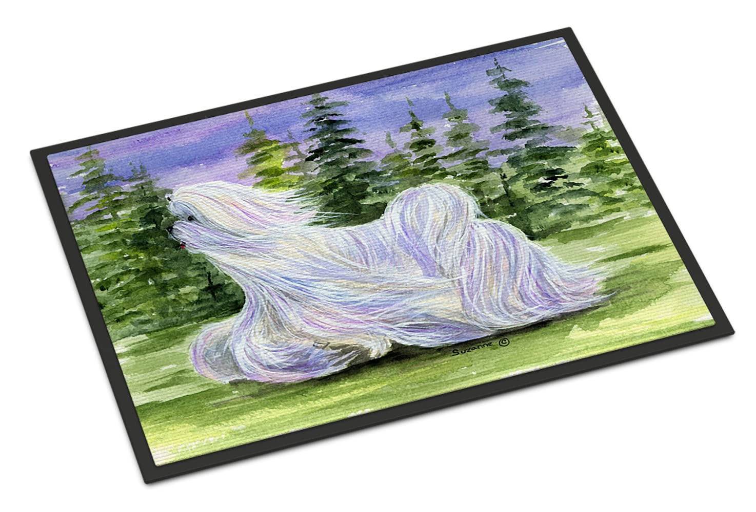 Caroline's Treasures SS8453JMAT Maltesische Fußmatte für drinnen und draußen, 61 x 91,4 cm, Mehrfarbig