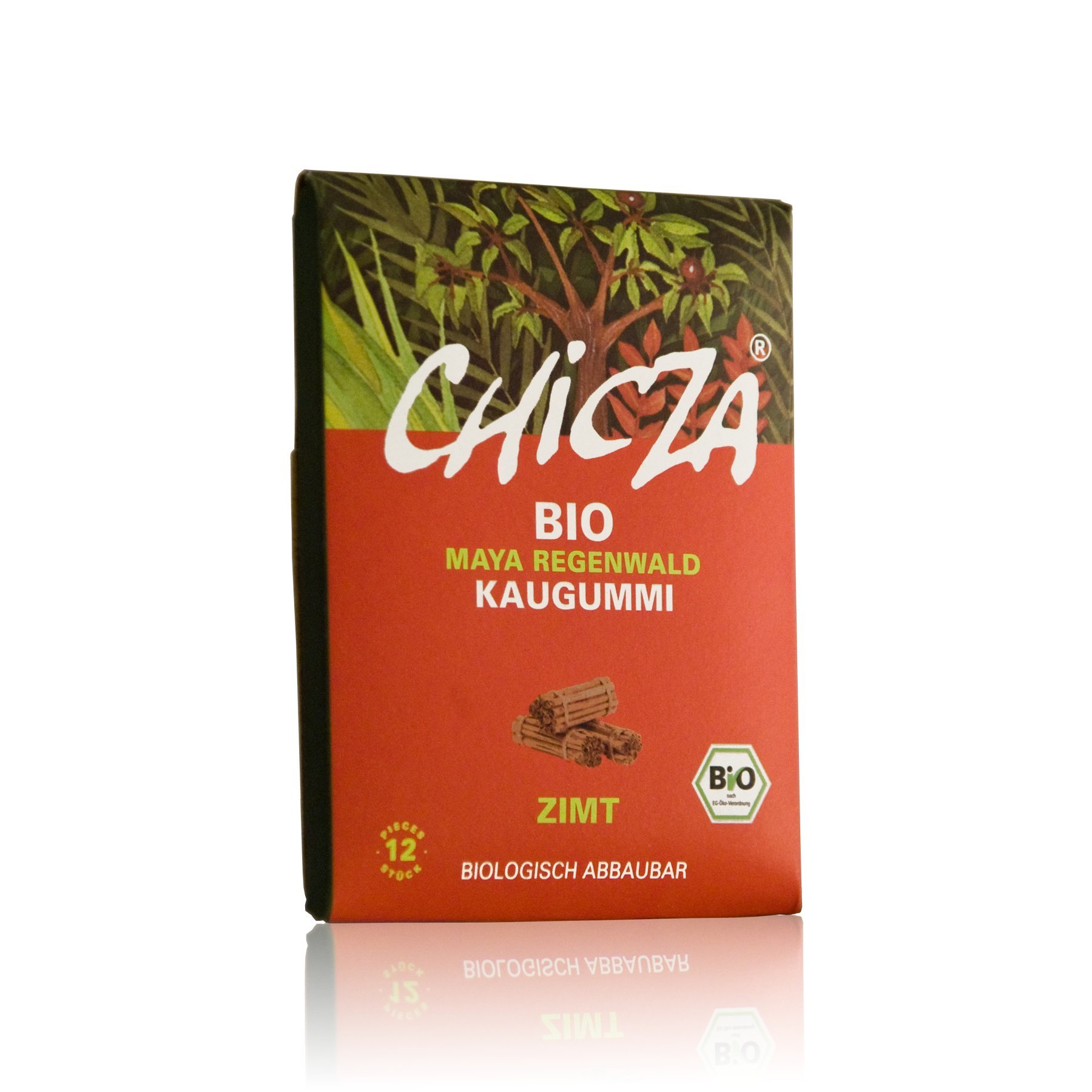 Chicza Gomma da masticare biologica cannella (10 x 30 g)