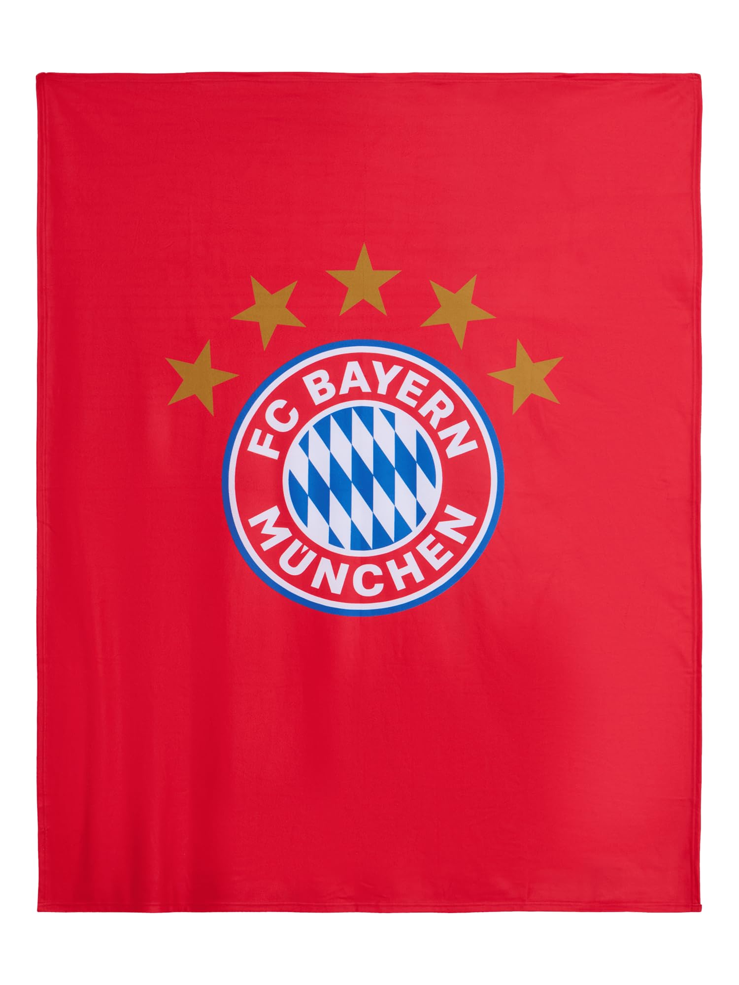 FC Bayern München Kuscheldecke I Sofadecke I 130 x170 cm