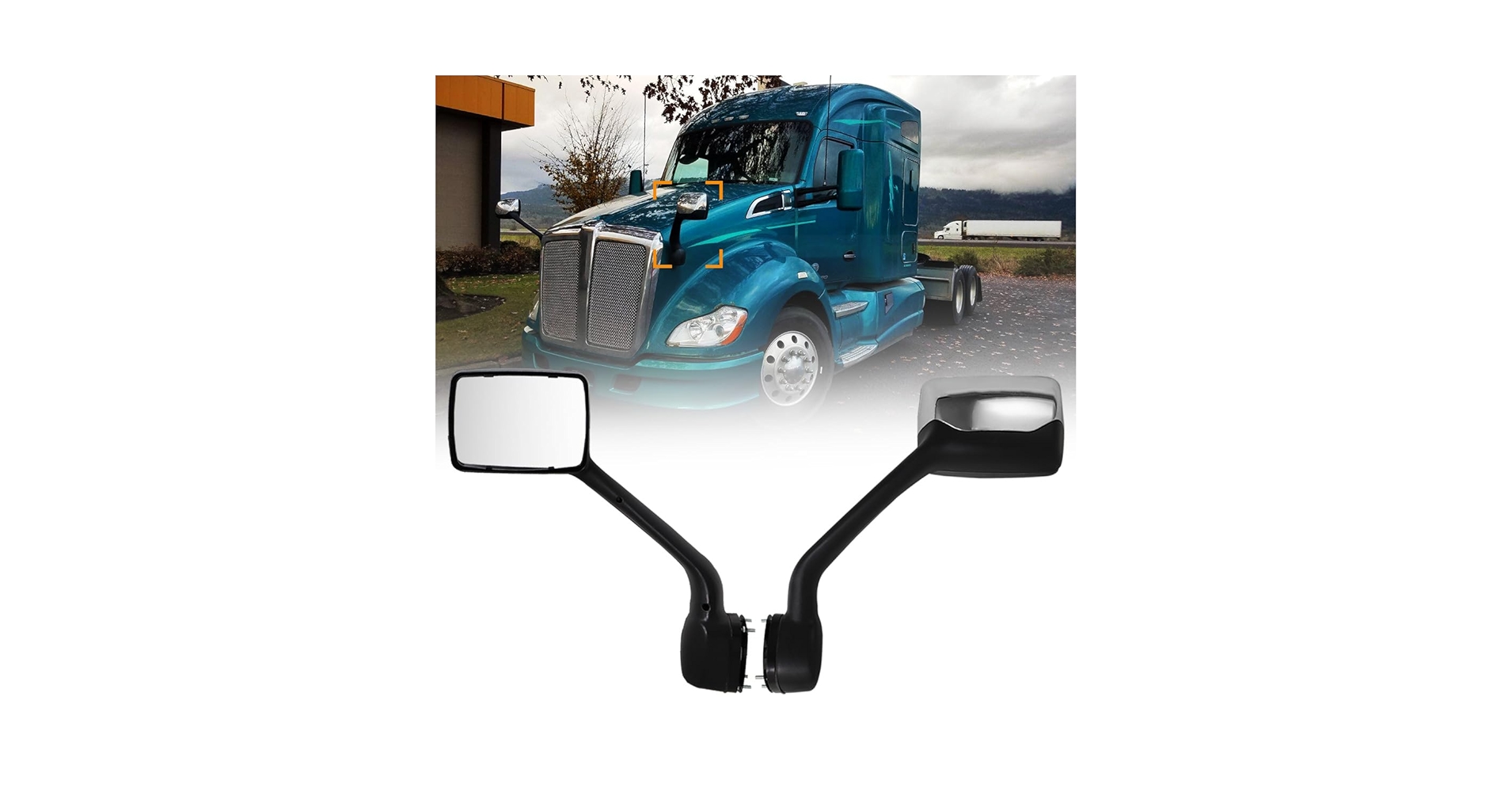 ひひろろ Kenworth T680 T880 W990 Stainless Steel 3