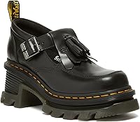 Dr. Martens Women's Corran Mary Jane Pumps - Premium Leather, 3-Inch Heel, Goodyear Welted Durability