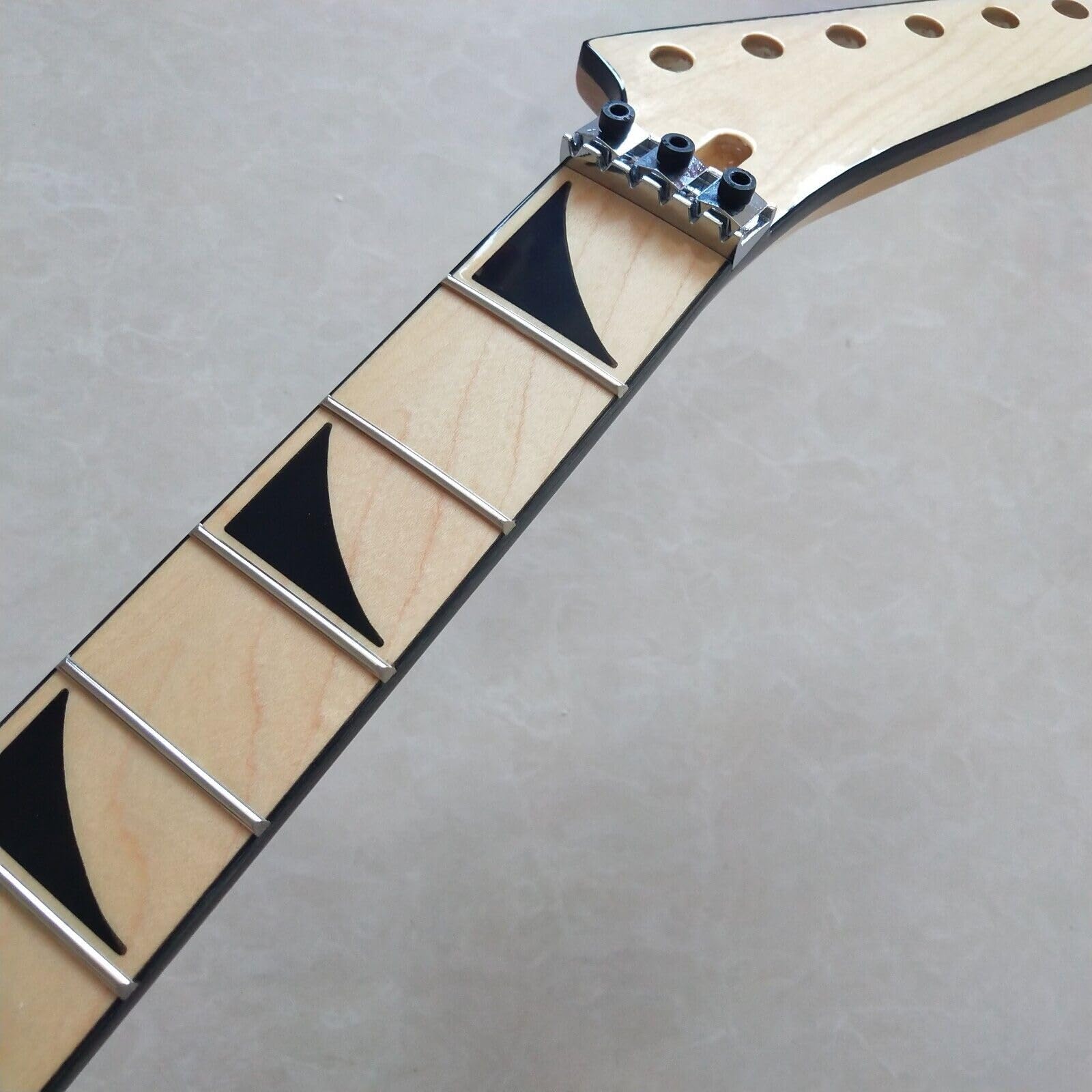 Manche de guitare 24ème frette 25.5 pouces, incrustation touche en érable, pièces rechange