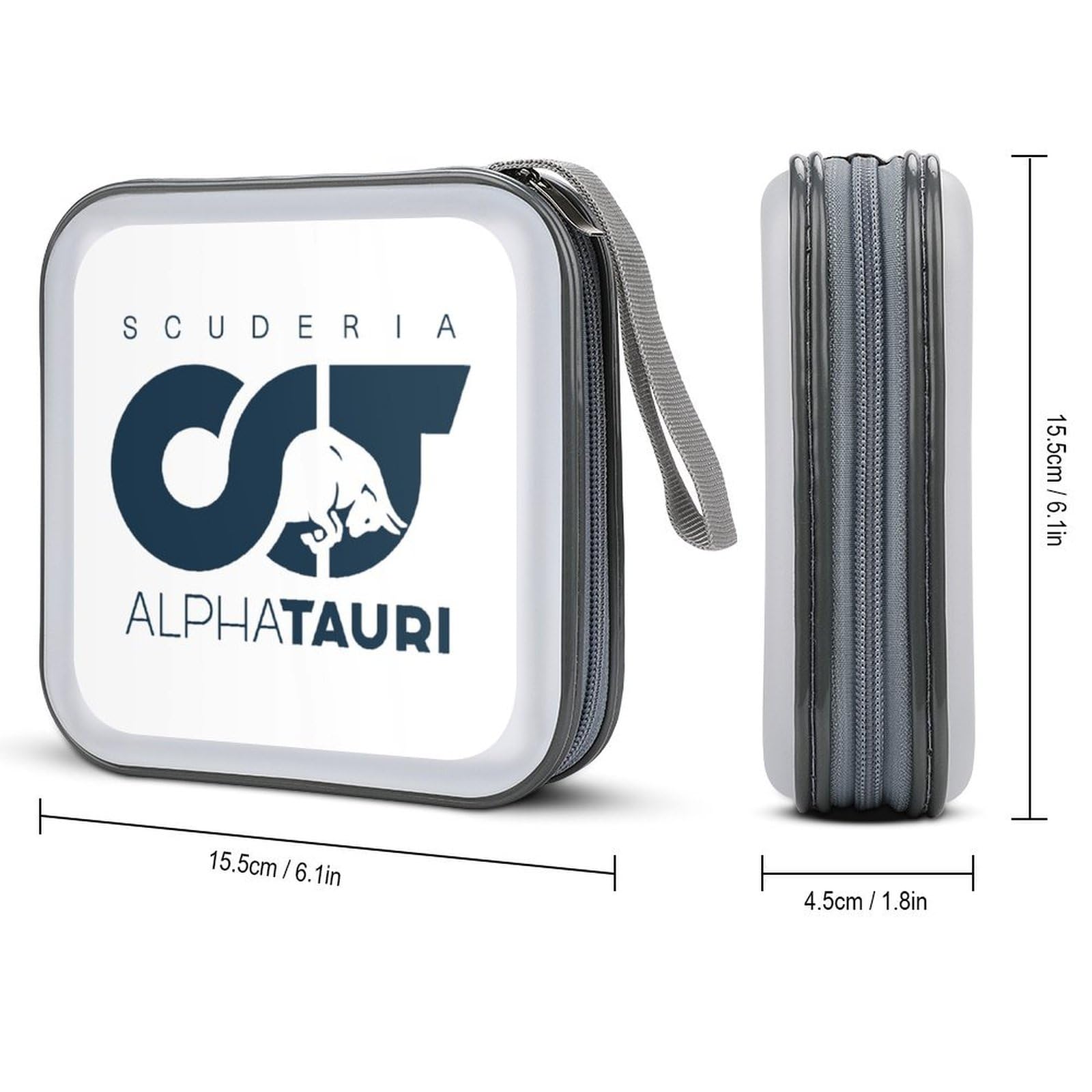 Amazon｜角田裕毅22 CDケース DVDケース 大容量 ウォレット ハンドル